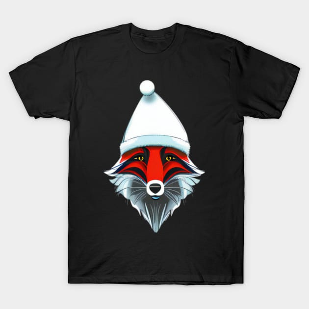 Christmas Fox Lover T-Shirt by Shadowbyte91